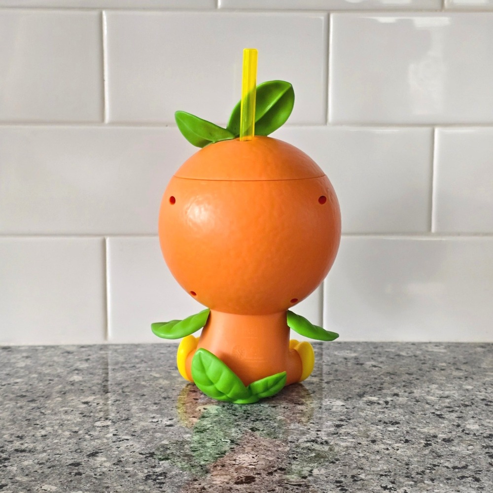 Disney Parks Orange Bird Souvenir Sipper Cup Epcot Flower & Garden Festival 2019 - Picture 2 of 7